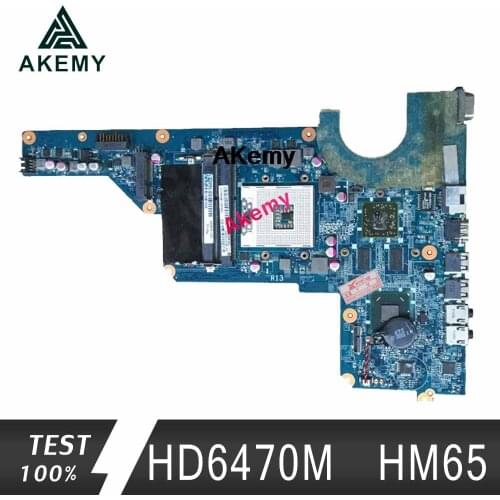 650199-001 For HP pavilion DAOR13MB6E1 G4-1000 G4 G6 G7 laptop motherboard with hm65 chipset 100% full tested ok