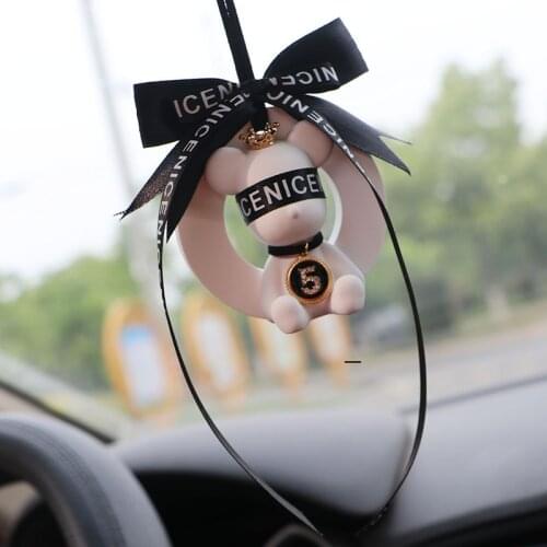 Car aromatherapy pendant, car perfume, car pendant, car fragrance, bear rearview mirror pendant