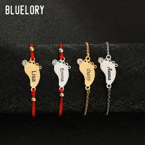 Bluelory Red Bracelets