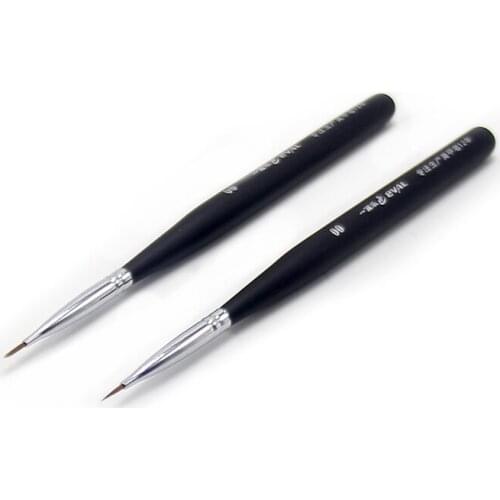 Eval 00# Pure Kolinsky Sable Nail Brush Round Brush Acrylic Painting Brush Nail Art Tool