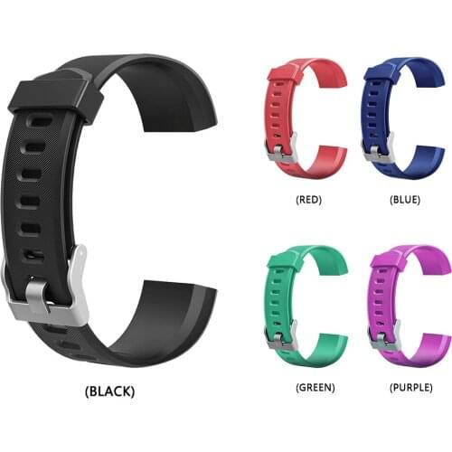 Colorful Replacement Watchband Replacement Accessory for ID115Plus HR Smart Watch