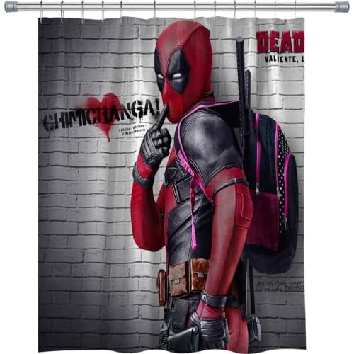 Wade Winston Waterproof Polyester Fabric Shower Curtain for Bathroom