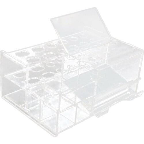 Makeup Organizer Drawers Adhesive Resin Placement Syringe Frame Acrylic Organizer
