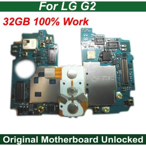 HAOYUAN.P.W Full Work Original Unlock Electronic Mainboard Motherboard Circuits Panel For LG G2 D800 D801 D802 VS980 F320 32GB