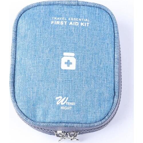 Portable First Aid Kit Mini Medical Box Outdoor Travel Camping Equipment Oxford Cloth First Aid Bag Medical Accessories Organize