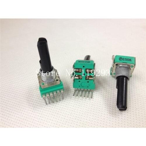 [SA]Taiwan Polyshine RK11 Potentiometer E50K with midpoint 23MM axis.--10PCS/LOT