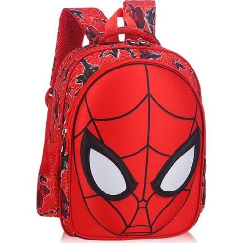 3D Spiderman Popular Gifts For Kids Baby Backpack Bag For Children Cartoon Backpack Bag For Girls Boys school bags