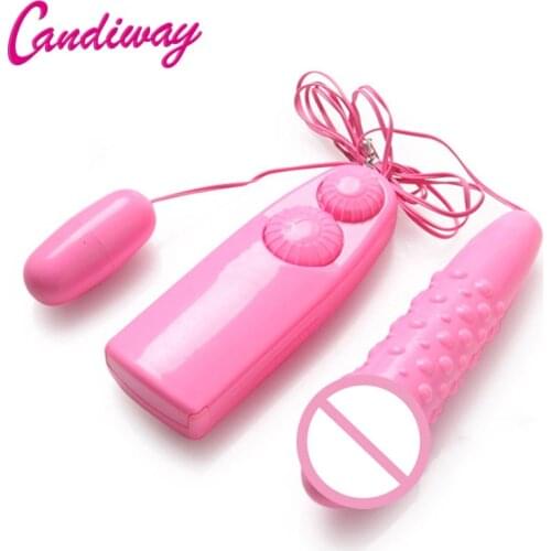 Sex Toys Big Double Jump Eggs Vibrator Bullet Vibrator Clitoral G Spot Clit Stimulators For Women Sex Products