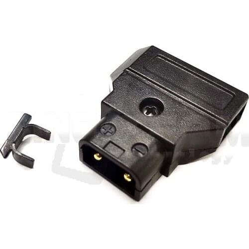 Dtap D-Tap Male Plug Power Supply Connector for BMCC BMPCC Camera DIY DSLR Rig Cable V-Mount Anton Bauer Battery