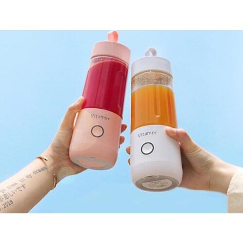 350ml Portable Electric Mixer Juicer Lemon Orange Fruit Vegetable Juicer Cup Electric USB Charging Household Kitchen Juicer