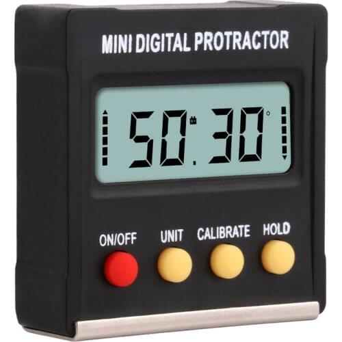 RZ Angle Protractor Universal Bevel 360 Degree Mini Electronic Digital Protractor Inclinometer Tester Measuring Tools