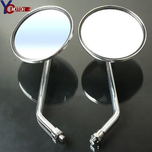 FOR Benelli BN TNT600 8/10mm Universal motorcycle Scooter rearview mirrors Retro FOR vespa piaggio Ducati Scrambler Kawasaki
