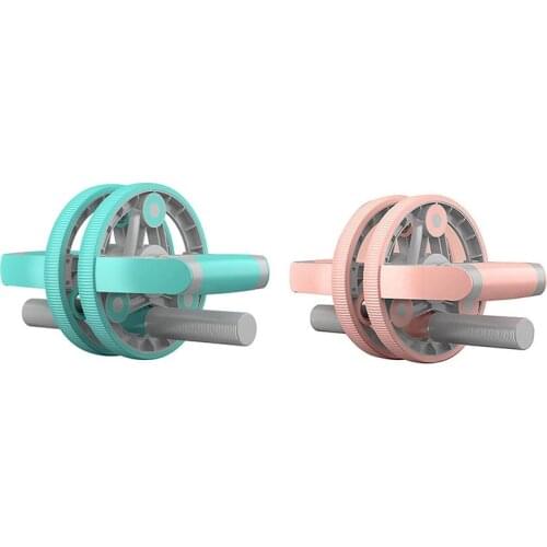 Exercise Abdominal Roller, Ab Roller for Abs Workout Equipment Fitness Wheel with Push Up Bars/Dumbbells