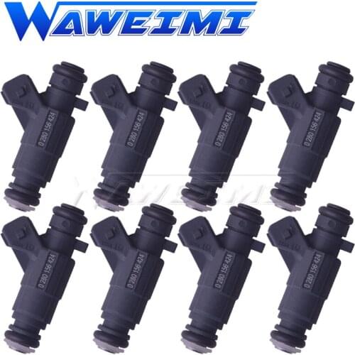 WAWEIMI 8PCS Fuel Injector Nozzle OE 0280156424 For Chery Tiggo BYD 2.4L Chinese Car