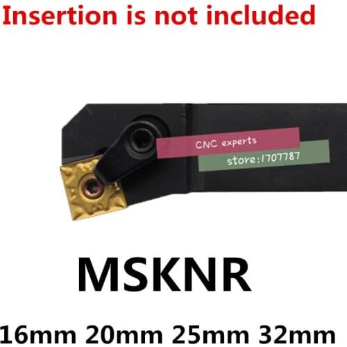 1PCS MSKNR1616H12 MSKNR2020K12 MSKNR2525M12 MSKNR3232P12 MSKNL1616H12 MSKNL CNC Lathe Cutting Tools External Turning Tool Holder