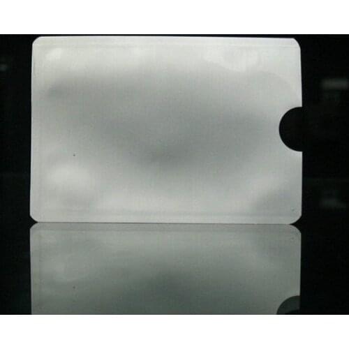 1000pcs Anti Scan RFID Blocking Sleeve Credit Card case to Secure Identity ATM Debit Contactless ID Protector Holder