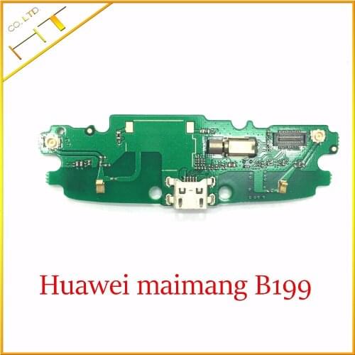 5x new Micro USB dock charging Charger port Flex Cable with Vibrate Vibration Motor microphone module for Huawei maimang B199