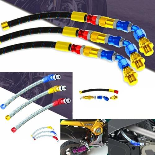 Motorcycle Accessories Radiator Cooler Oil Hose Tube 320/340mm For Scooter Street Sports Car Dirt Pit bike ATV Goped Modified