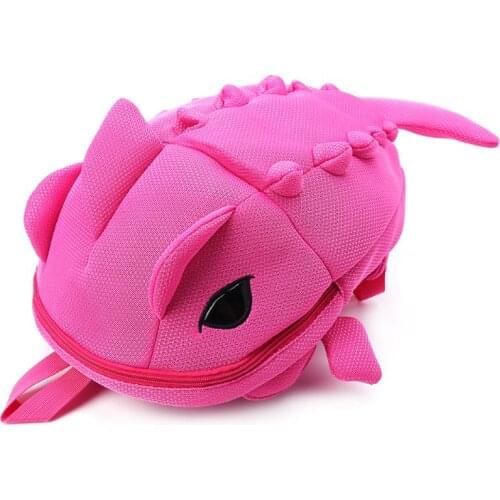 Children Cartoon 3D Dinosaur Backpack Students Cute Schoolbag Kid Christmas Gift LX9F