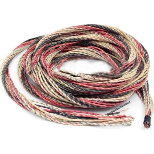 Hifi 5M pure copper 3mm Hi-End AMP VCD DVC CD plater power cord Speaker Audio Bulk cable