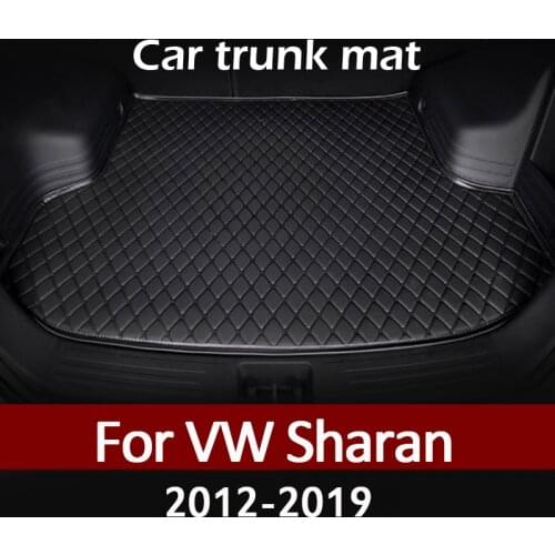 MIDOON Car trunk mat for Volkswagen sharan 2012 2013 2014 2015 2016 2017 2018 2019 cargo liner carpet interior accessories cover