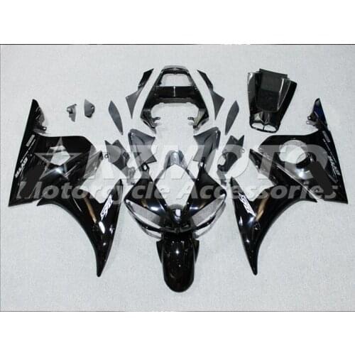 New ABS motorcycle Fairing For YAMAHA YZF-R6 03 04 05 YZFR6 2003-2005 Injection Bodywor exciting black ACE No.685