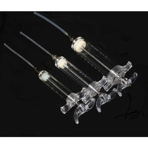 Hose Birds Feeding Injector Supplies Parrot Chick Feeder Copper Head Syringe Bird Feeder Aviary Bird Feeders