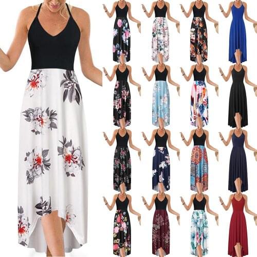 Летние платья бохо SROEKKY China At AliExpress