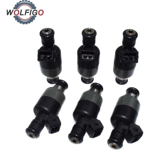 WOLFIGO 42 Lbs/h @3bar Fuel Injector 5235136 17089569 For Buick Regal Century Pontiac Firebird Oldsmobile V6 2.8 3.1 3.3