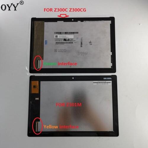 10.1 inch For ASUS ZenPad 10 Z300 Z300C P021 Z301M P028 LCD Display Matrix Touch Screen Digitizer Assembly