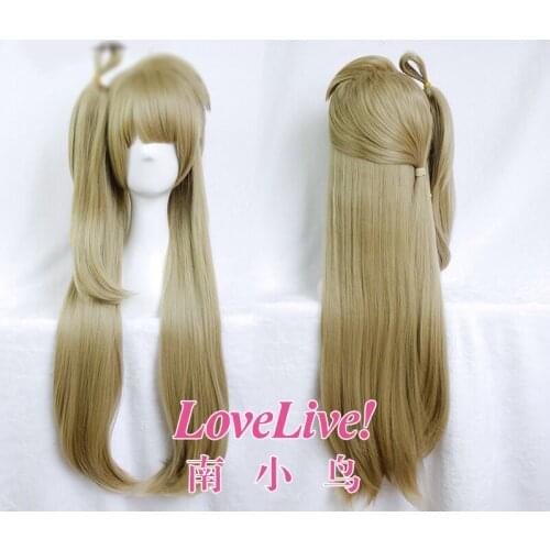 1 pcs Japan Anime Love Live! Kotori Minami Long Wig Synthetic Hair Cosplay Prop Party Decor for Women Girl Christmas Gift