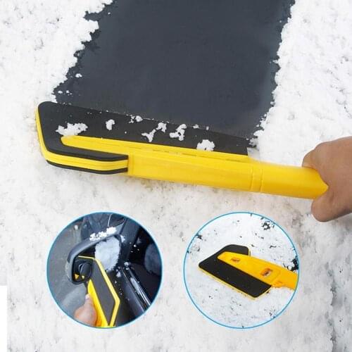 1 Pc Portable Car Ice Scraper Snow Brush Cleaning Tool Ice Shovel Vehicle Car Windshield Snow Scraper Window Scraper Snow Shovel