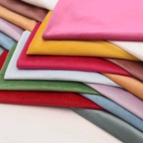 100cmx150cm Dutch Velvet Sofa Curtain Fabric Thick Velvet Soft Bag Velvet Tablecloth DIY Home Decoration Apparel Sewing & Fabric