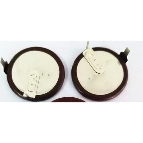 15PCS* VL2020 +freeshipping 3V Rechargeable battery Button battery 90 degree welding feet