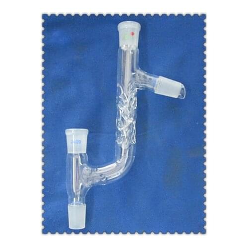 24/29,200mm,4 way Glass Vigreux distillation head,laboratory glassware