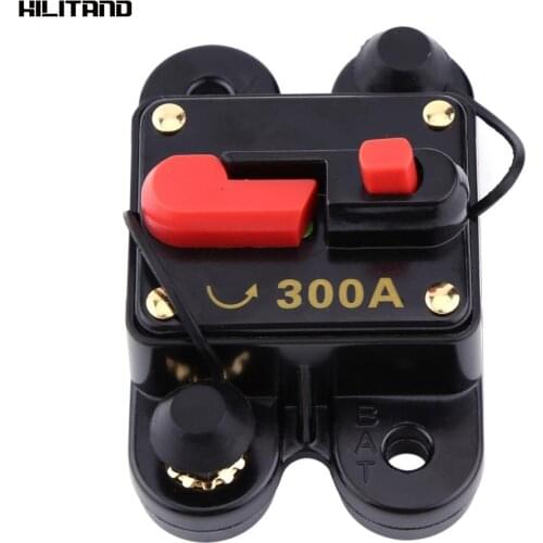 DC 12V Circuit Breaker for Car Marine Boat Bike Stereo Audio Reset Fuse 80A 100A 150A 200A 300A