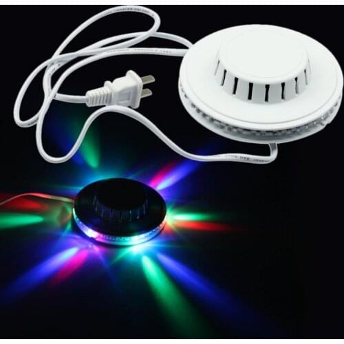 Free Shipping 8W LED Magic Ball Light Home-use Decorative Light Rotating DJ Party LED Lamp Stage LED Lamp