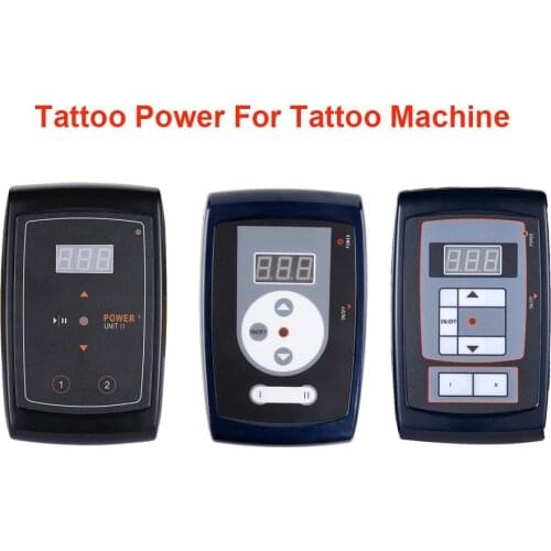 Original Digital Tattoo Power LCD Display Tattoo Power Supply Kit for Tattoo Machine Permanent Makeup Eyebrow Cartridge Needles