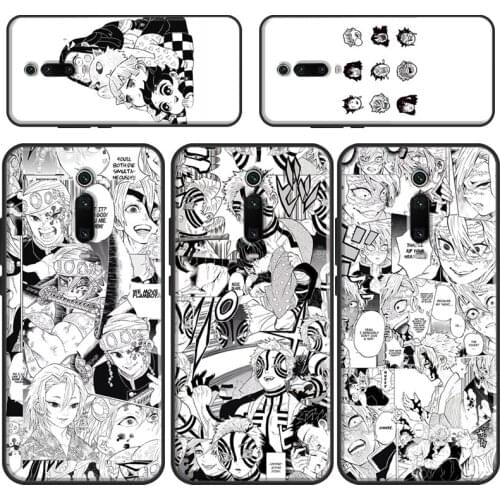 Demon Slayer Anime Case For POCO F3 M3 Pro POCO X3 Pro Coque For Xiaomi Mi 11 Ultra 10T Pro Mi Note 10 Lite