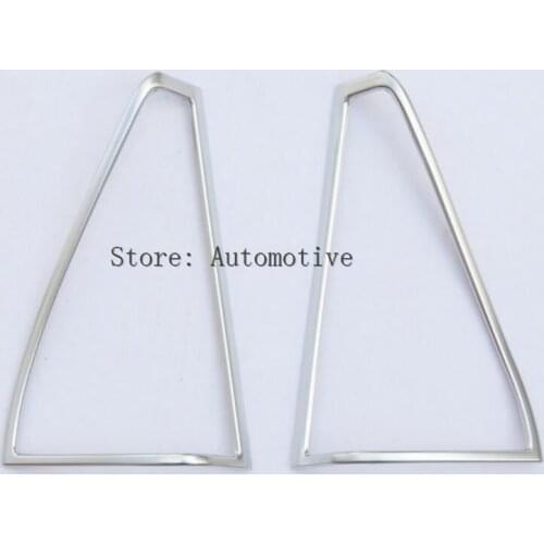 For Mercedes Benz GLK Class GLK200 260 300 X204 2008-2015 Car Styling ABS Matte Chrome Audio Speaker Cover Trim Parts 2pcs/set