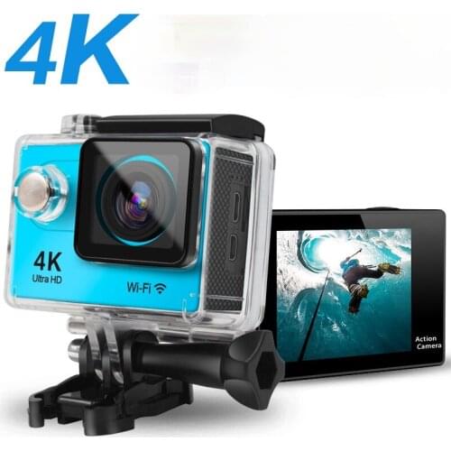 Hot Selling Sports DV 4K Sports Camera WiFi Diving Outdoor Waterproof Mini Submersible