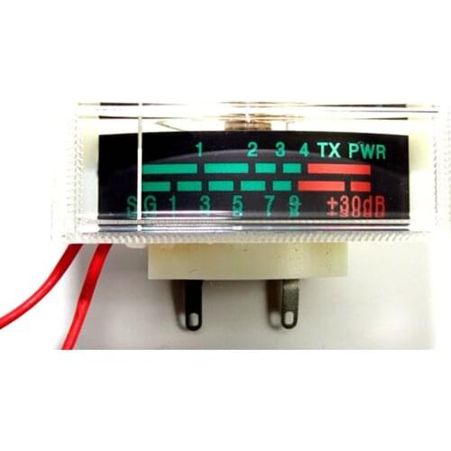 Level signal indicator head with backlight TX PWR DB table electronic instrument indicating +3DB