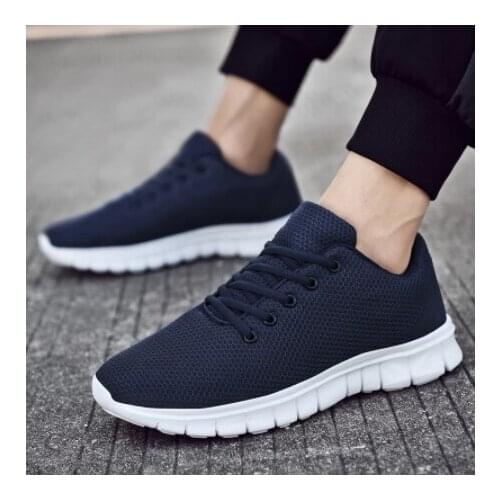 Running Shoes Men Sport Couple Breathable Mesh Men Trainers Super Light Athletic Jogging casual shoes Male Plus Size