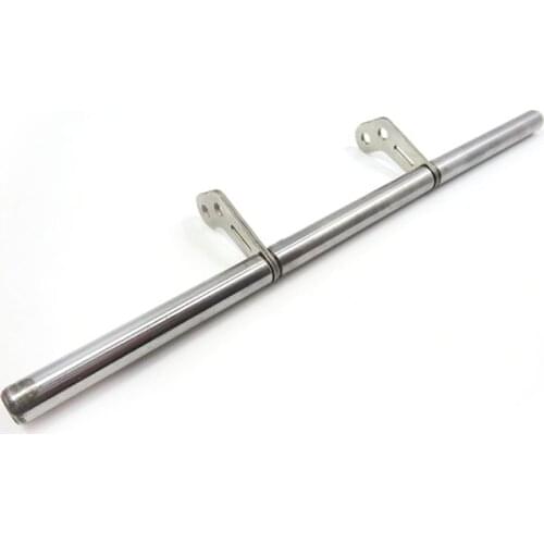 Metal Stainless Steel Rear Bumper for 1/14 Tamiya RC Truck Trailer Tipper Scania Benz Actros Acros MAN Volvo
