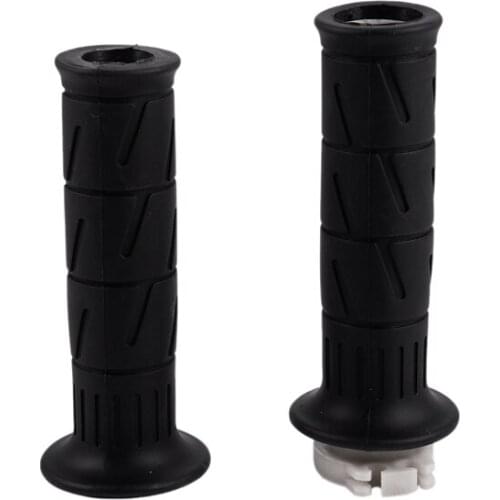 NEW-Motorcycle Handlebar Grip Rubber Gel Sleeve for Kawasaki Z750 Z800 Z1000 ZX-6R ZX-10R ZX-14R 22mm Handle Hand Grips