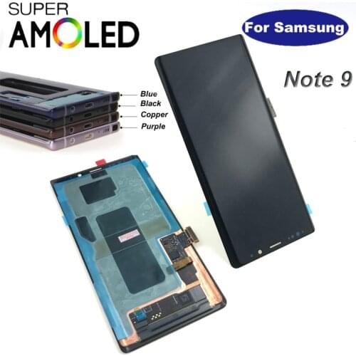 ORIGINAL LCD+frame for SAMSUNG GALAXY Note 9 Note9 N960 N960F Display Touch Screen Digitizer Assembly
