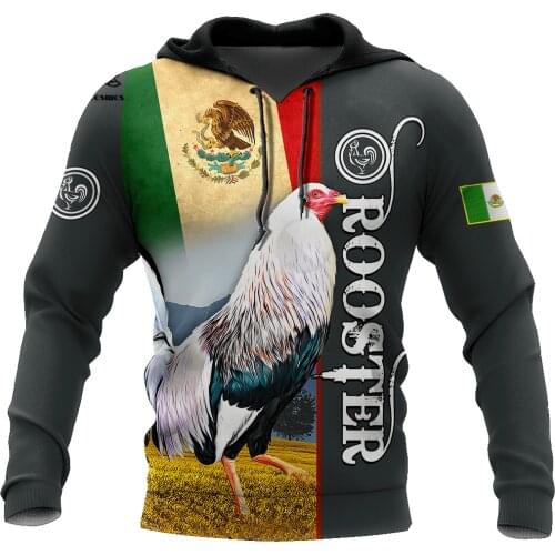 PLstar Cosmos 3Dprint Newest Animal Love Rooster Funny Art Premium Streetwear Unisex Unique Casual Hoodies/Sweatshirt/Zip S-21