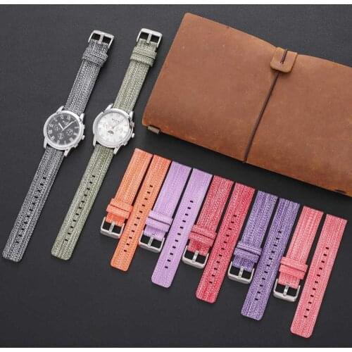 20mm 22mm Watchband Nylon Sweatproof Durable Braided Brand Watch Strap For Samsung/Huami Smart Watch Accessories NATO Bracelet