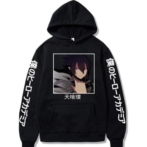 Anime My Hero Academia Amajiki Tamaki Sad Print Japan Hoodie Sweatshirt Funny Unisex Hoodie Men
