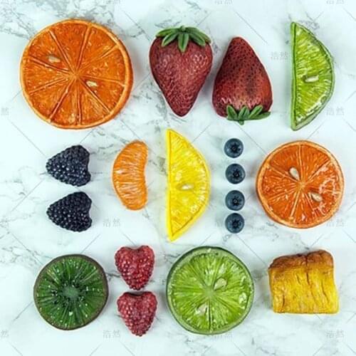 Lemon Slice Pendant UV Resin Silicone Molds Resin Casting Jewelry Making Tools